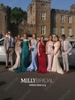 Mermaid Off-the-shoulder Lace Prom Dresses With Appliques