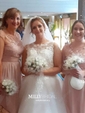 Ball Gown/Princess Illusion Tulle Chapel Train Wedding Dresses With Beading