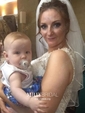 Ball Gown/Princess Illusion Tulle Chapel Train Wedding Dresses With Beading