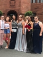 Mermaid V-neck Backless Sparkly Sequin Prom Dresses