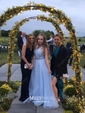 Ball Gown Halter Tulle Prom Dresses With Beading