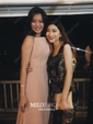 Sheath/Column Square Neck Floor-length Chiffon Prom Dresses