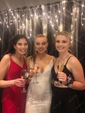 Burgundy Ball Gown V-neck Satin Cut Out Prom Dresses