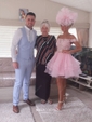 Cute Ivory Skater Organza Appliques Homecoming Dresses