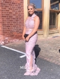 Mermaid Scoop Neck Tulle Prom Dresses With Appliques