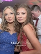 Sheath/Column V-neck Jersey Sweep Train Prom Dresses