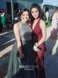 Ball Gown High Neck Tulle Cut Out Prom Dresses With Beading