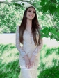 Mermaid Illusion Tulle Prom Dresses With Appliques