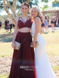 Sheath/Column V-neck Jersey Backless Prom Dresses With Ruched