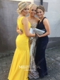 Mermaid Sweetheart Satin Prom Dresses With Ruched