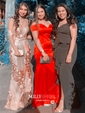 Mermaid Off-the-shoulder Satin Prom Dresses With Split