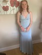 Sheath/Column V-neck Jersey Backless Prom Dresses With Ruched