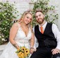 Ball Gown/Princess V-neck Tulle Sweep Train Wedding Dresses With Appliques Lace