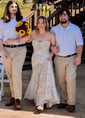 Sheath/Column Sweetheart Lace Sweep Train Wedding Dresses