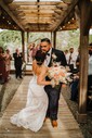 Sheath/Column Sweetheart Lace Sweep Train Wedding Dresses