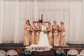 Sheath/Column Scoop Neck Sequined Ruffles Short Sleeve Bridesmaid Dresses