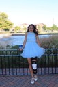 Ball Gown Scoop Neck Tulle Cut Out Prom Dresses With Appliques