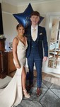 Mermaid Cowl Neck Stretch Crepe Backless Prom Dresses