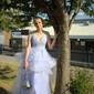 Princess V-neck Tulle Ruffle Prom Dresses With Appliques