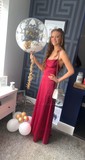 Sheath/Column Cowl Neck Ankle-length Satin Prom Dresses