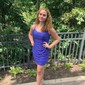 Square Neck Jersey Bodycon Homecoming Dresses With Beading