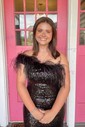 Sparkly Blue Bodycon Sequin One Shoulder Homecoming Dresses