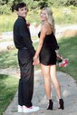 Elegant Bodycon Jersey One Shoulder Homecoming Dresses