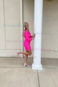 One Shoulder Long Sleeves Bodycon Mini Dress