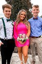 Elegant Bodycon Jersey One Shoulder Homecoming Dresses