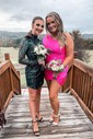 Elegant Bodycon Jersey One Shoulder Homecoming Dresses