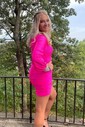 Elegant Bodycon Jersey One Shoulder Homecoming Dresses