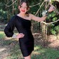 Elegant Bodycon Jersey One Shoulder Homecoming Dresses
