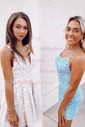 Elegant Bodycon Square Neck Lace-Up Homecoming Dresses