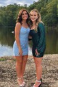 Elegant Bodycon Square Neck Lace-Up Homecoming Dresses