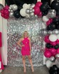 Sparkly Burgundy Bodycon Sequin Cut Out Homecoming Dresses