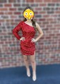 Elegant Fuchsia Bodycon Sequin One Shoulder Homecoming Dresses
