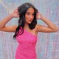 Sparkly Fuchsia Bodycon Sequin One Shoulder Homecoming Dresses