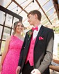 Sparkly Fuchsia Bodycon Sequin One Shoulder Homecoming Dresses