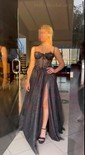 Ball Gown Sweetheart Tulle Corset Prom Dresses With Appliques