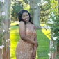 Mermaid V-neck Sparkly Velvet Sequin Prom Dresses