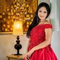 Ball Gown Off-the-shoulder Satin Prom Dresses With Appliques