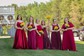 Sky Blue A-line V-neck Jersey Prom Dresses With Ruched