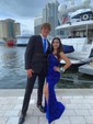 Sheath/Column One Shoulder Sparkly Velvet Sequin Prom Dresses
