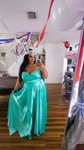 A-line Cowl Neck Satin Prom Dresses With Ruched