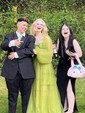 Ball Gown Sweetheart Puff Sleeve Tulle Prom Dresses With Beading