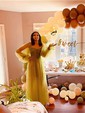Ball Gown Sweetheart Puff Sleeve Tulle Prom Dresses With Beading