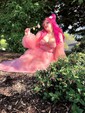 Ball Gown Sweetheart Puff Sleeve Tulle Prom Dresses With Beading