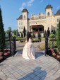 Ball Gown/Princess Floor-length Sweetheart Satin Long Sleeves Buttons Prom Dresses