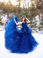 Ball Gown Sweetheart Tulle Corset Prom Dresses With Ruched