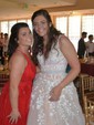 Ball Gown V-neck Floor-length Tulle Prom Dresses With Appliques